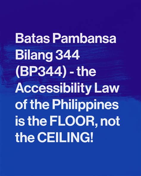 batas pambansa 344|bp 344 accessibility law.
